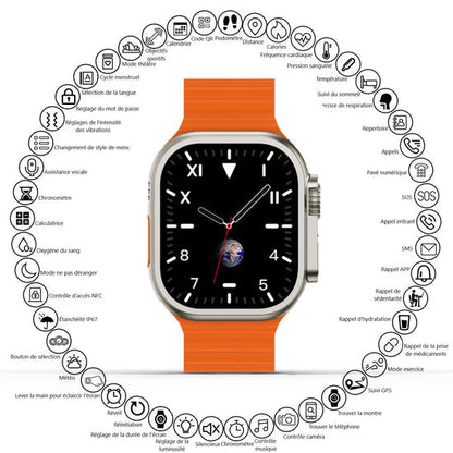 MONTRE CONNECTEE BLUETOOTH:MULTIFONCTIONS